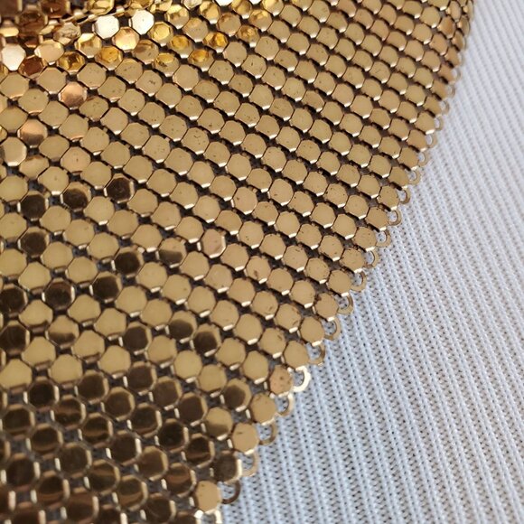 Whiting & Davis bandana-style necklace and earring set - Picture 3 of 16